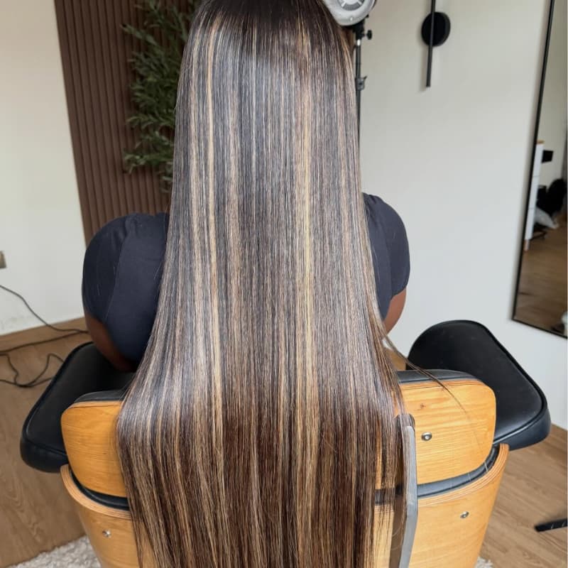 Pelucas de cabello humano con encaje frontal HD de 13x4 de largo, 30, 32, 34, 36, 38, 40 y 42 pulgadas de SWAY