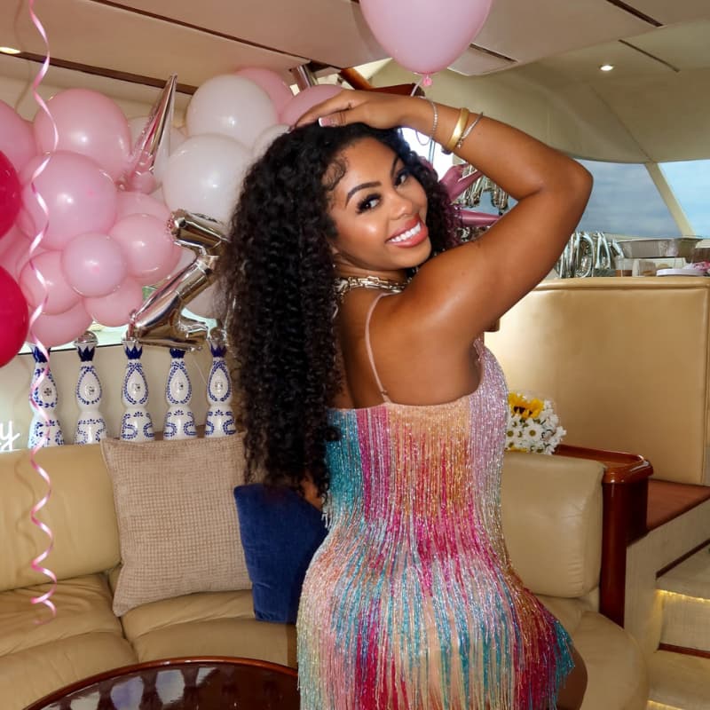 SWAY Birthday 250 300 Density Kinky Curly 13x4 Lace Front Virgin Human Hair Wig