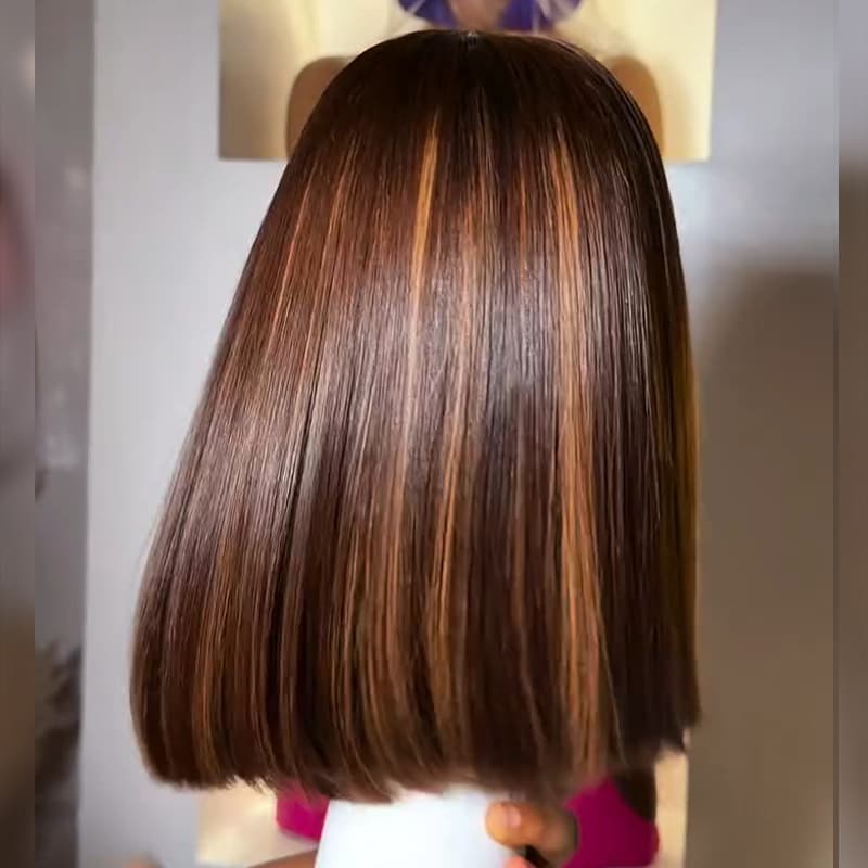 Pelucas de cabello humano Remy con encaje frontal de 13x4 y rizos sueltos de densidad 250-300 de SWAY