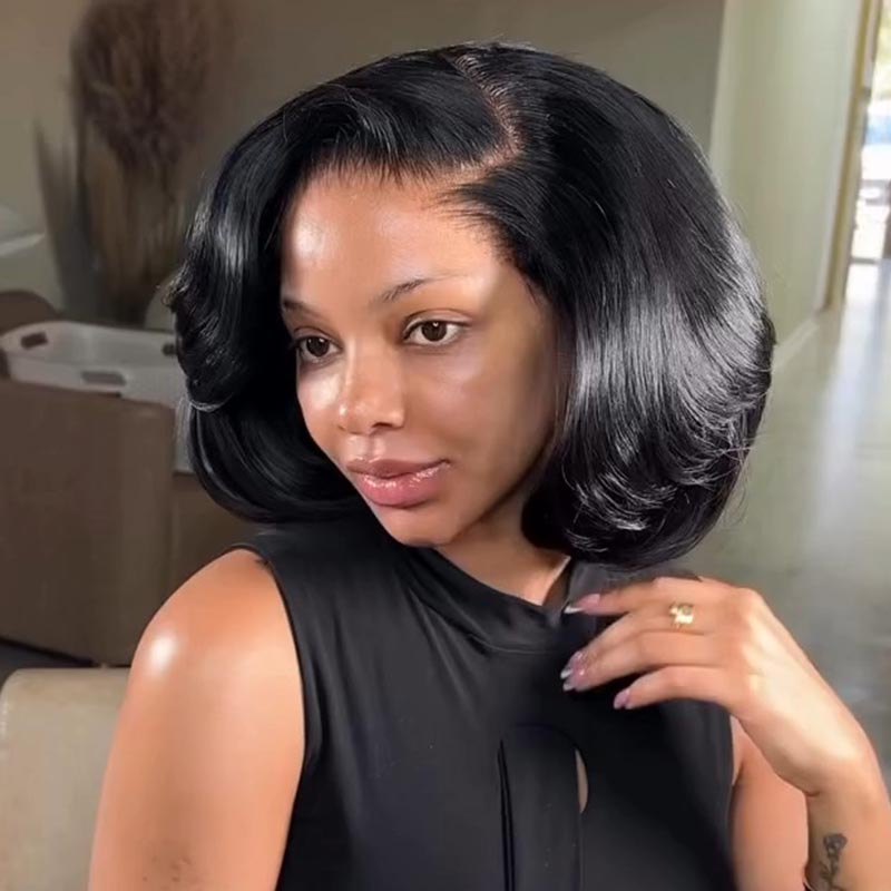 SWAY Pixie Short Bob Wig 13x4 Lace Frontal Human Hair Wigs