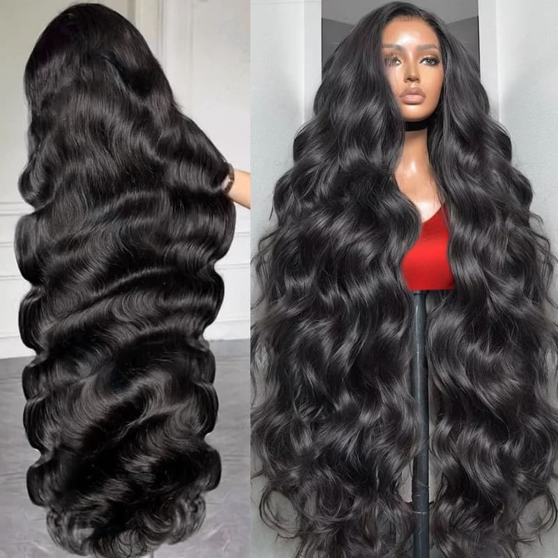 SWAY 30 32 34 36 38 40 42 INCH Long 13x4 HD Lace Front Human Hair Wigs