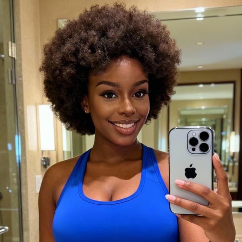 Pelucas de cabello humano Remy con encaje frontal de 13x4 y rizos sueltos de densidad 250-300 de SWAY