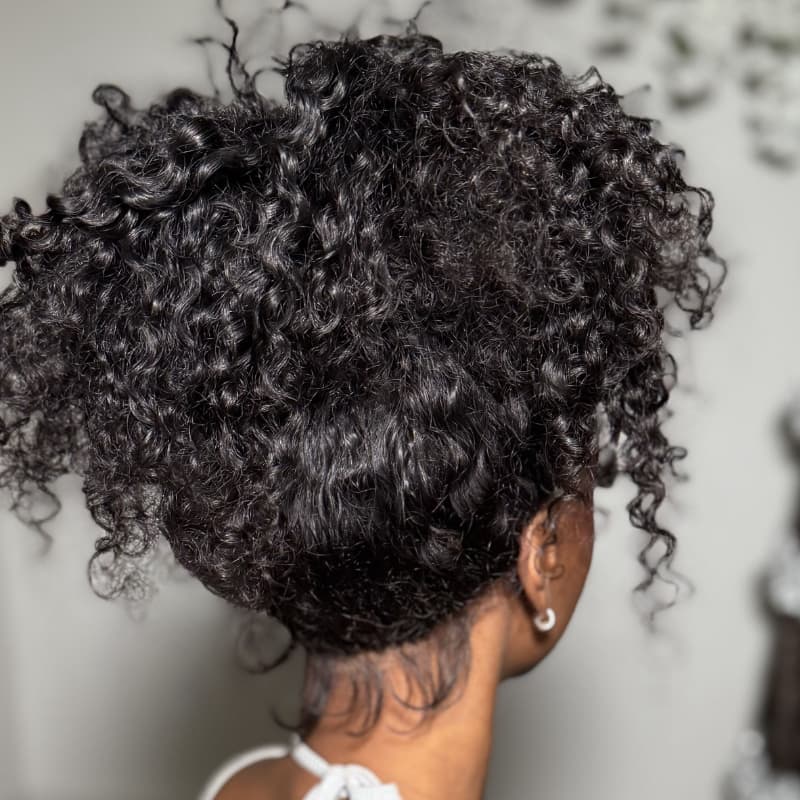 SWAY Full Lace Ventilated Part Anywhere Burmese Curly Virgin Human Hair Wigs