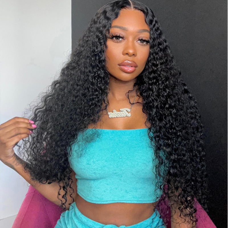 SWAY Natural Water Wave 13x4 HD Lace Front Virgin Remy Human Hair Wigs