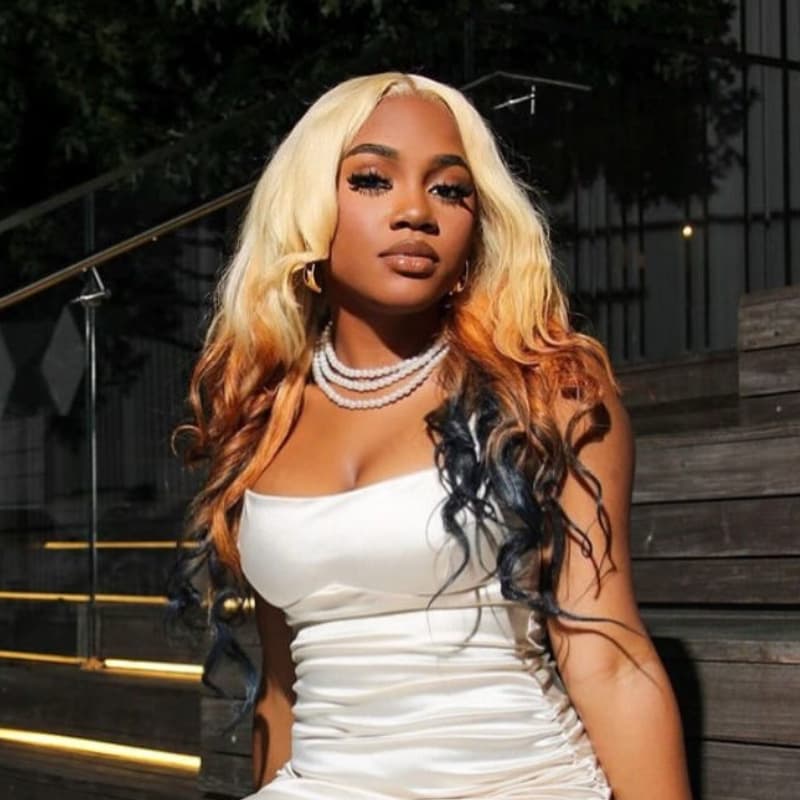 SWAY Ombre Blonde Ginger Brown Black 13x4 Lace Front Virgin Human Hair Wigs 200 Density