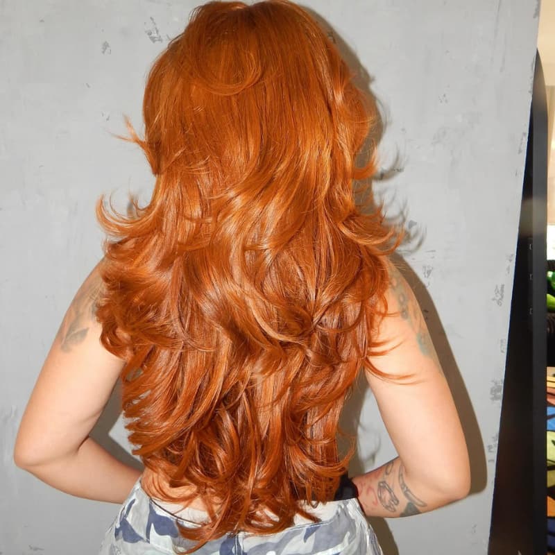 SWAY Reddish Brown 13x4 HD Lace Front Virgin Human Hair Wigs 200 Density