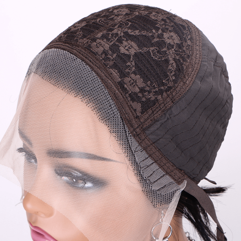 SWAY Short Pixie Cut Curly 13x1 Lace Front Virgin Human Hair Wigs