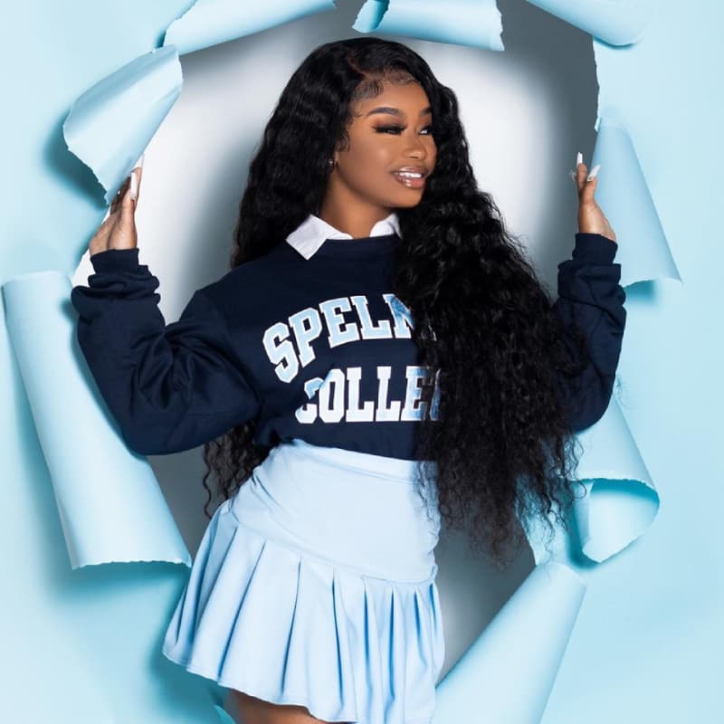 SWAY Student Affordable Back to School Graduation College Girl 13x4 Water Wave Lace Frontal Human Hair Wigs