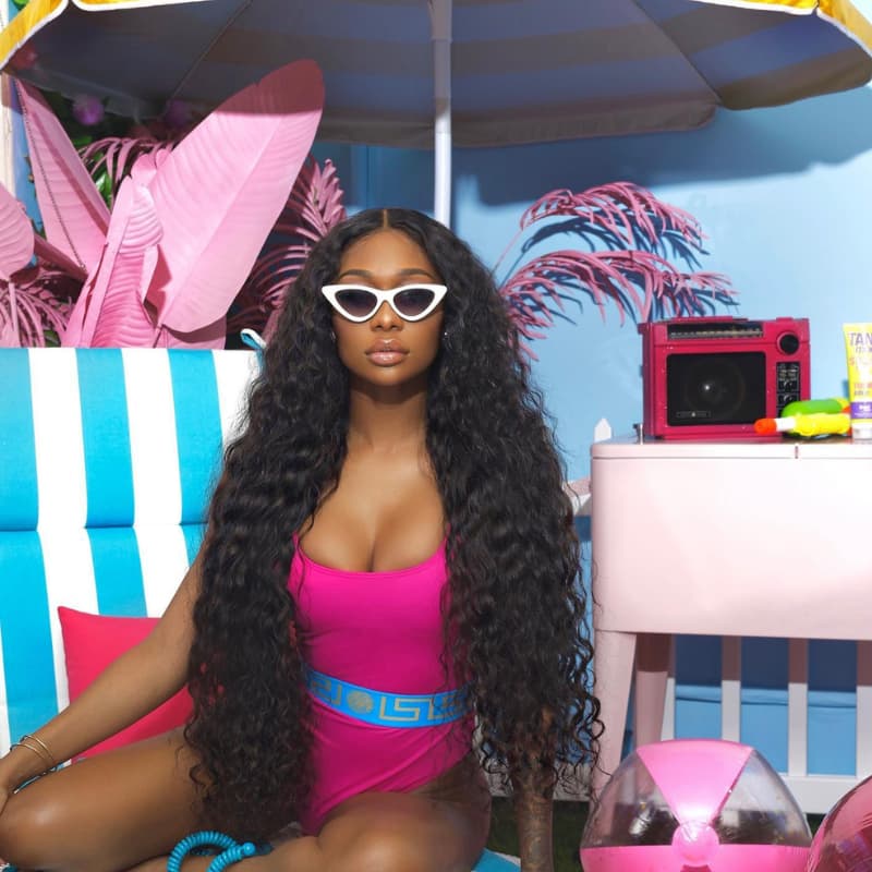 SWAY Summer Beach Vacations 13x4 Water Wave Lace Frontal Human Hair Wigs