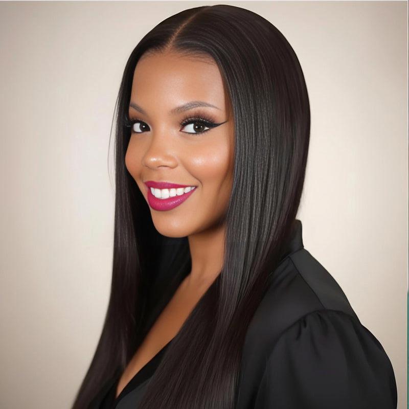 SWAY Undetectable Natural Scalp Full Lace Free Part Human Hair Wig