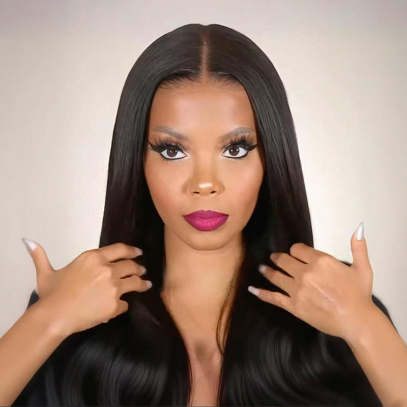 SWAY Undetectable Natural Scalp Full Lace Free Part Human Hair Wig