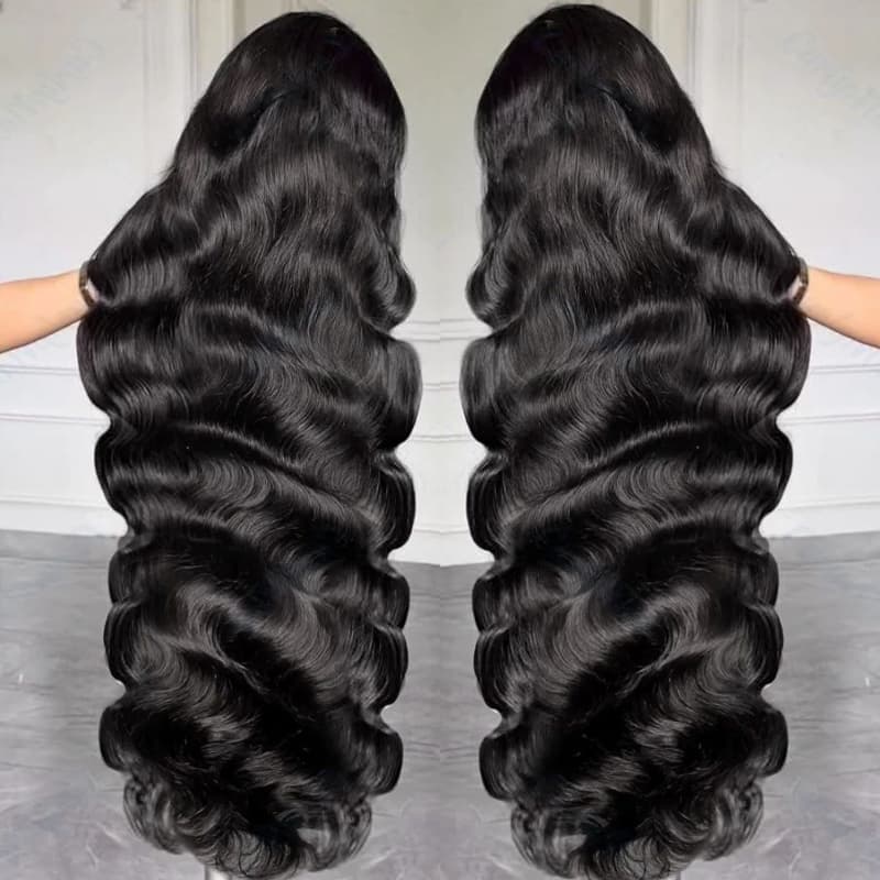 SWAY 30 32 34 36 38 40 inch Red Brown Honey Blonde Highlights 13x4 Lace Front Human Hair Wigs