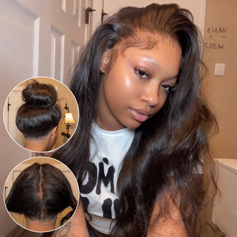 SWAY Full Lace Frontal Free Part Anywhere Breathable Natural Scalp Human Hair Wigs