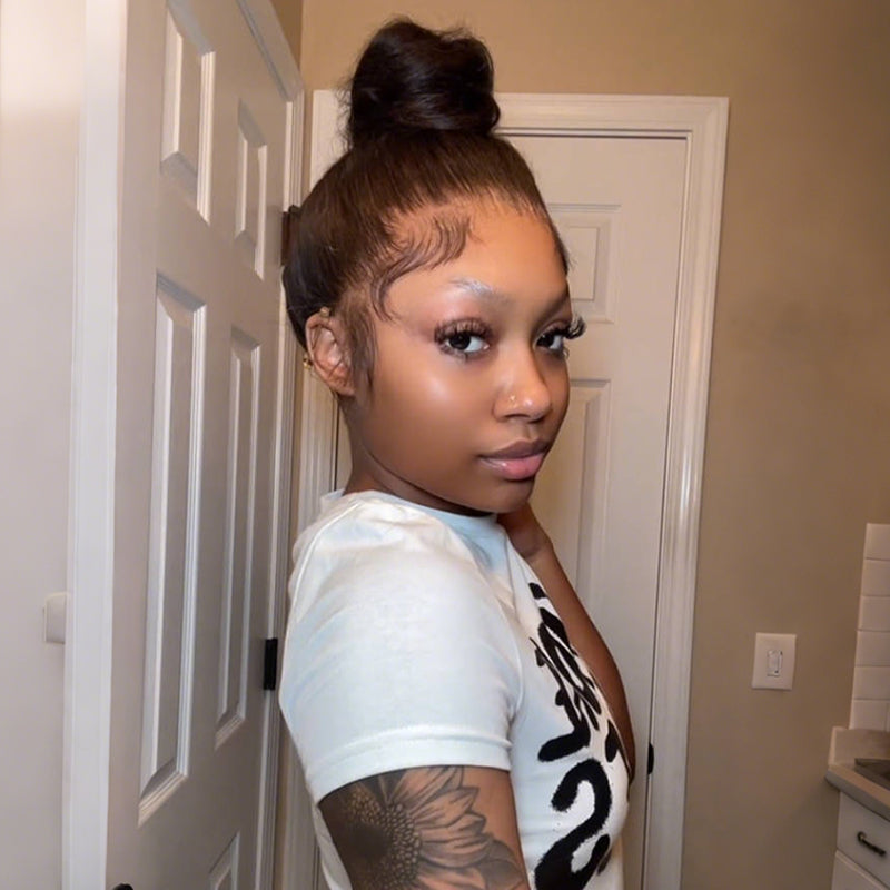 SWAY Full Lace Frontal Free Part Anywhere Breathable Natural Scalp Human Hair Wigs