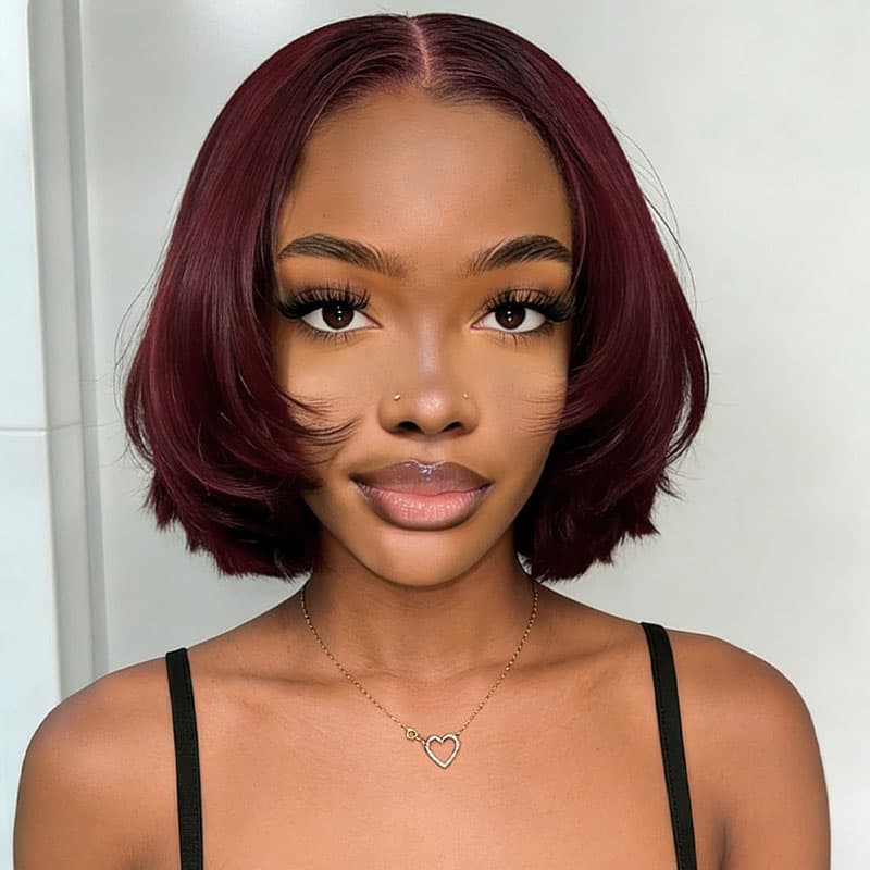 Pelucas de cabello humano Remy con encaje frontal de 13x4 y rizos sueltos de densidad 250-300 de SWAY 