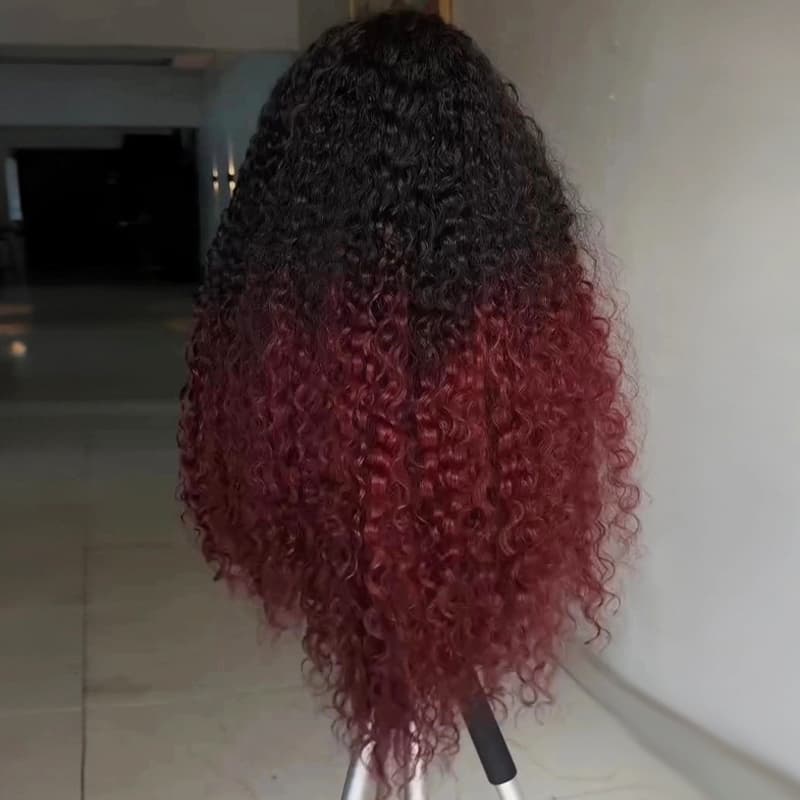 Pelucas de cabello humano SWAY rubio miel con reflejos marrones, 13x4 HD, con encaje frontal 
