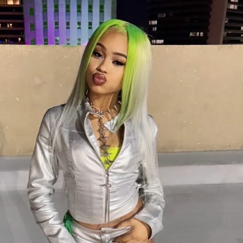 Pelucas de cabello humano ondulado con encaje frontal SWAY, color gris, densidad 200, 13x4 