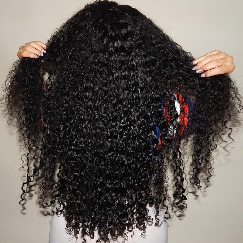 SWAY 250 300 Density Water Wave 13x4 Lace Front Virgin Human Hair Wigs