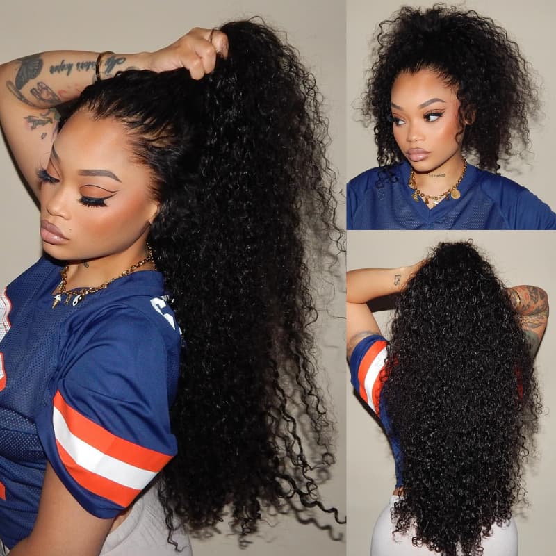 SWAY 250 300 Density Water Wave 13x4 Lace Front Virgin Human Hair Wigs