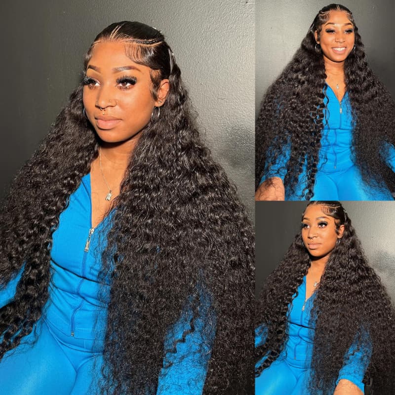 SWAY 30 32 34 36 38 40 42 INCH Long 13x4 HD Lace Front Human Hair Wigs