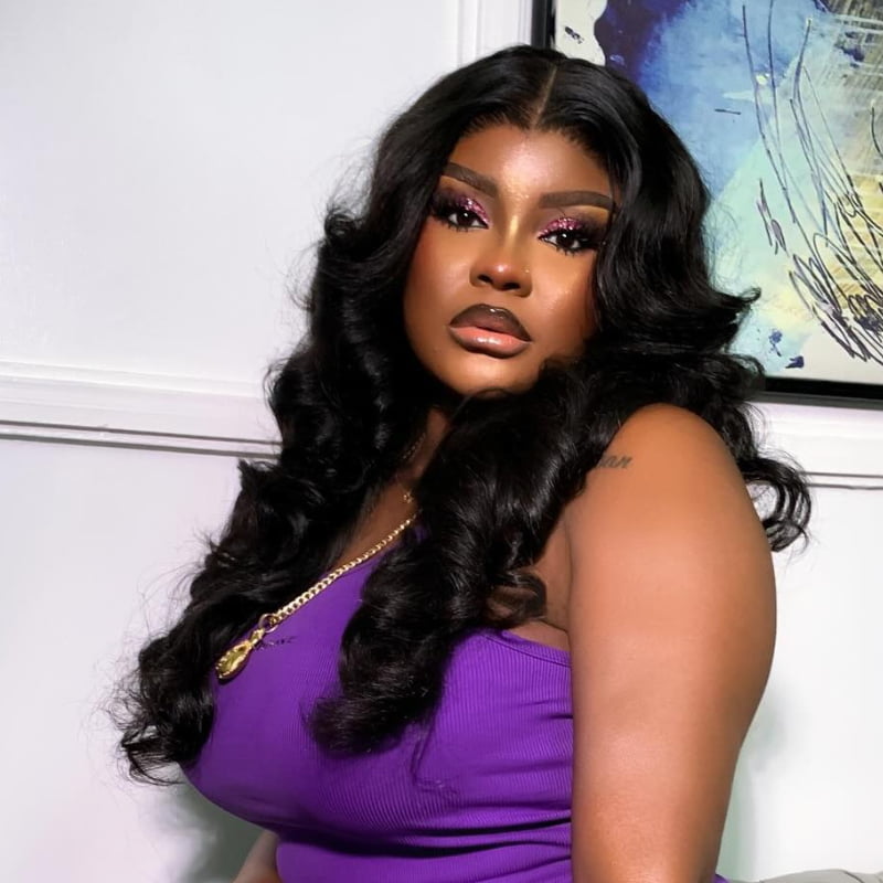 SWAY Bouncy Loose Wave 13x4 Transparent Lace Front Virgin Hair Wigs