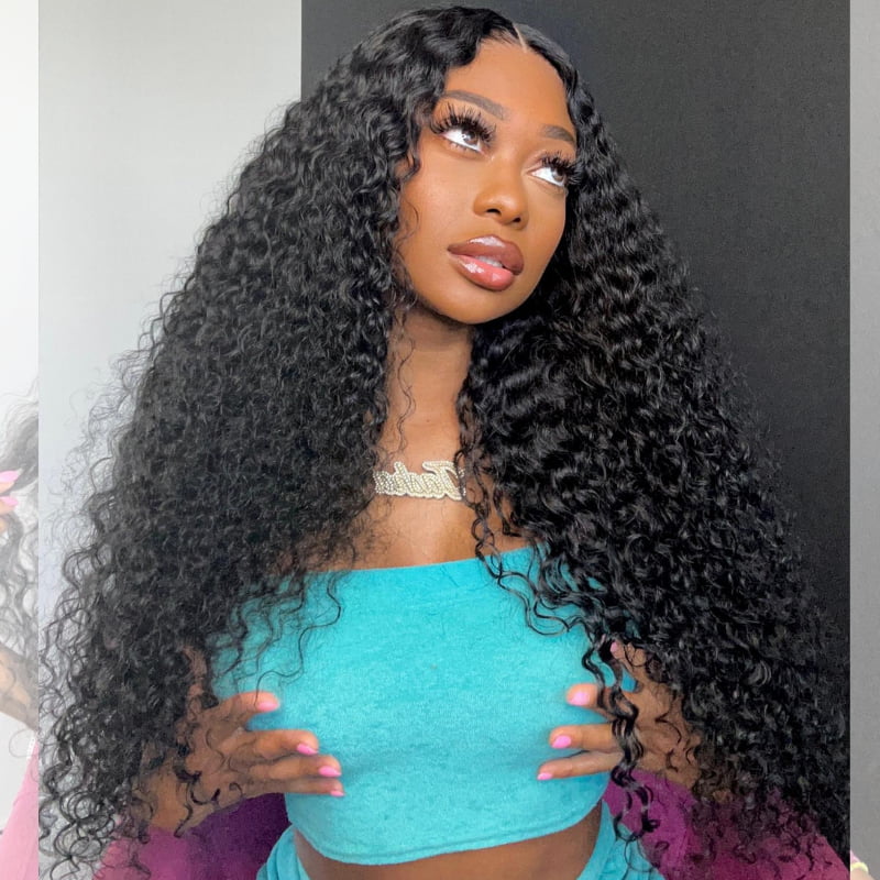 SWAY Natural Water Wave 13x4 HD Lace Front Virgin Remy Human Hair Wigs