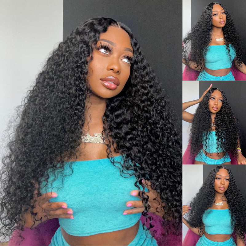 SWAY Natural Water Wave 13x4 HD Lace Front Virgin Remy Human Hair Wigs