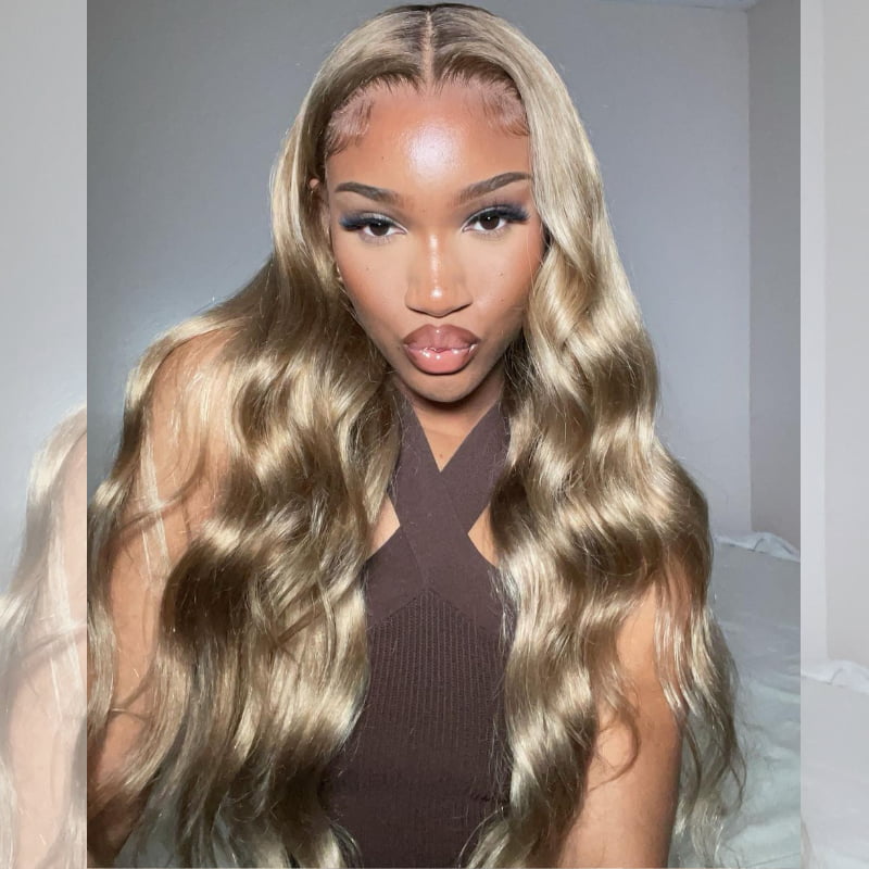 SWAY Platinum Honey Blonde 13x4 HD Lace Front Virgin Human Hair Wigs