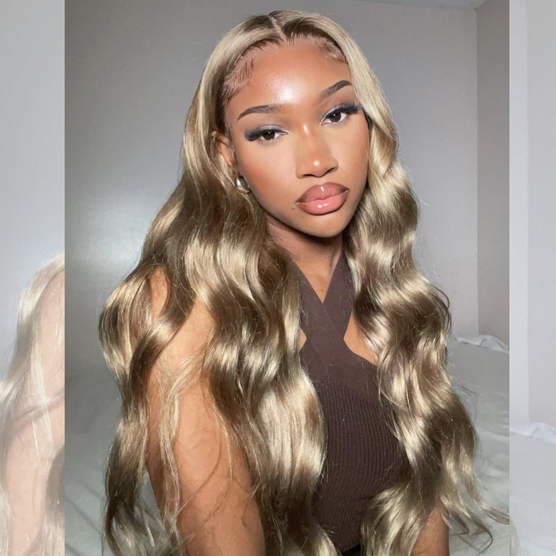 SWAY Platinum Honey Blonde 13x4 HD Lace Front Virgin Human Hair Wigs