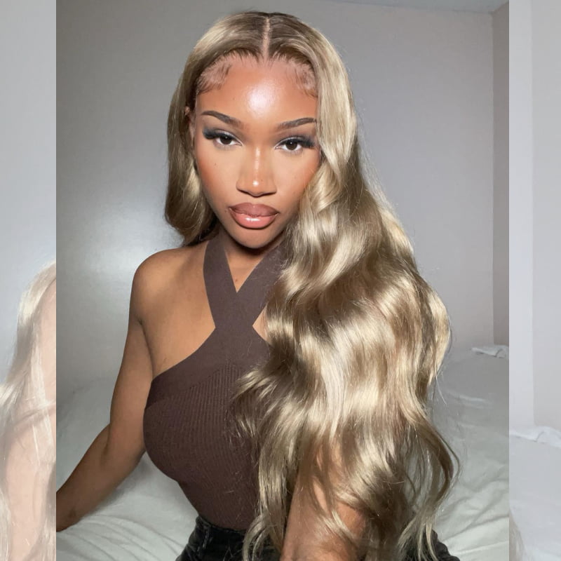 SWAY Platinum Honey Blonde 13x4 HD Lace Front Virgin Human Hair Wigs