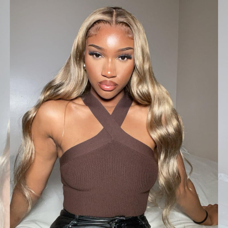 SWAY Platinum Honey Blonde 13x4 HD Lace Front Virgin Human Hair Wigs