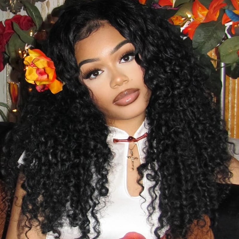 SWAY Spanish Crimped Loose Curls 13x4 Lace Front Virgin Human Hair Wig