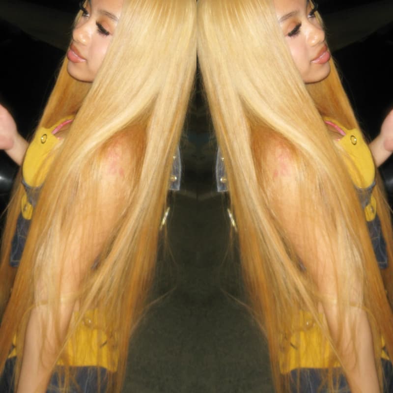SWAY Strawberry Golden Honey Blonde Bone Straight 13x4 Lace Front Human Hair Wigs