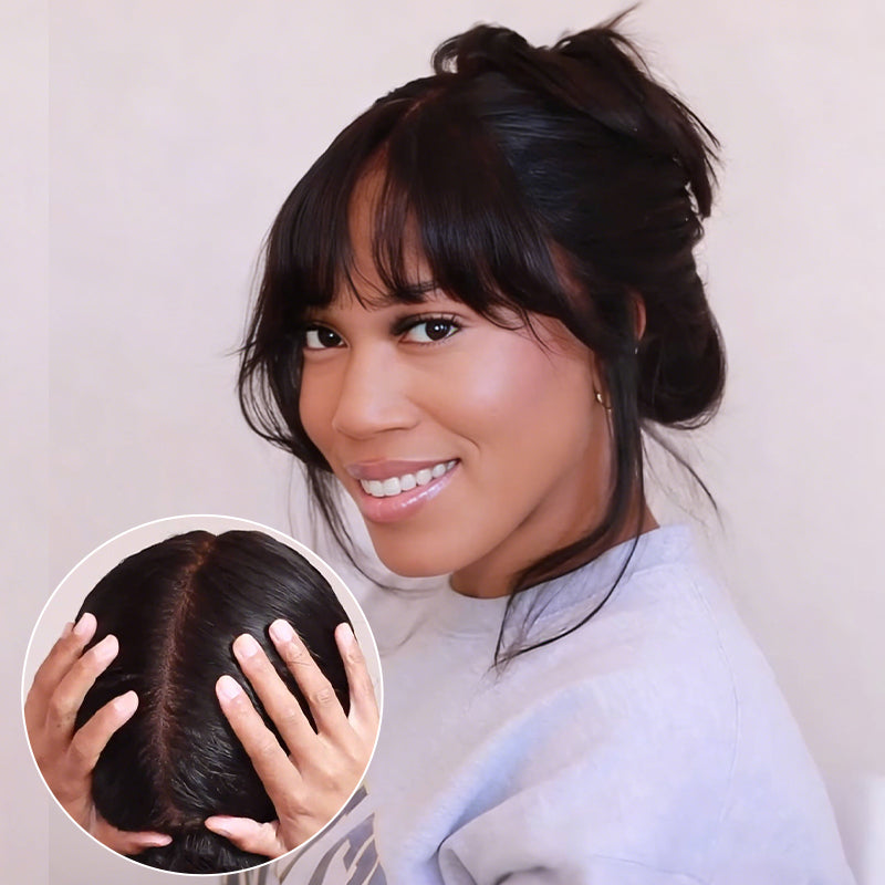 SWAY Undetectable Natural Scalp Free Part Anywhere Full Lace Human Hair Wig